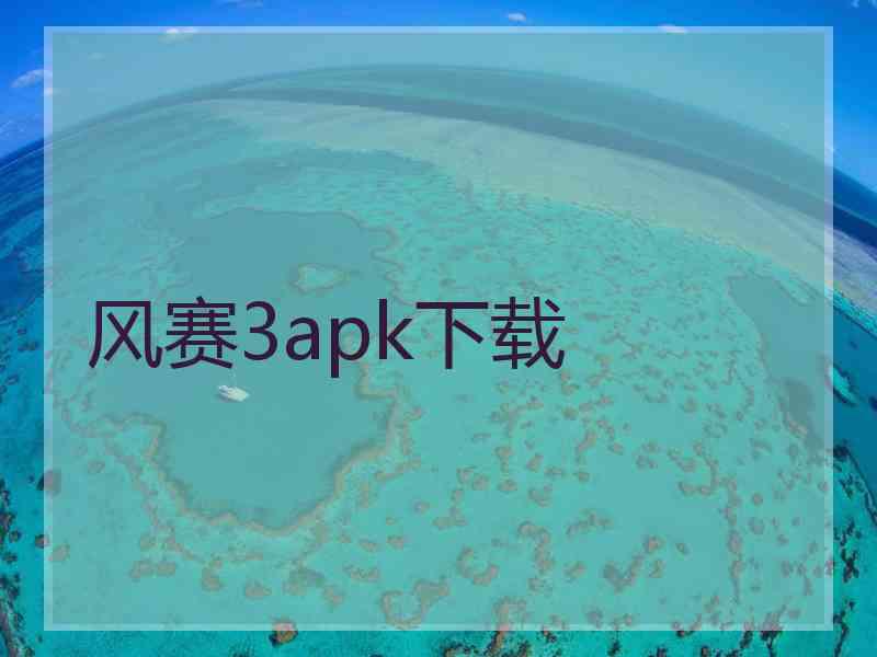 风赛3apk下载