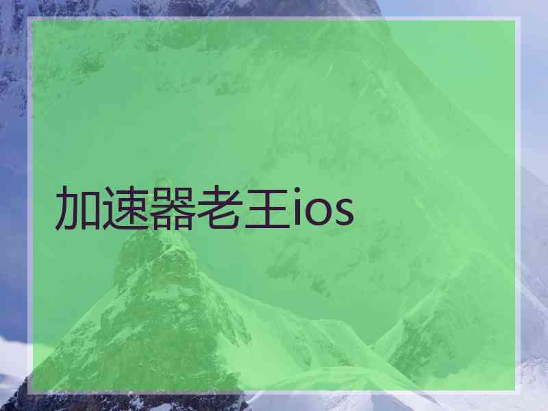 加速器老王ios