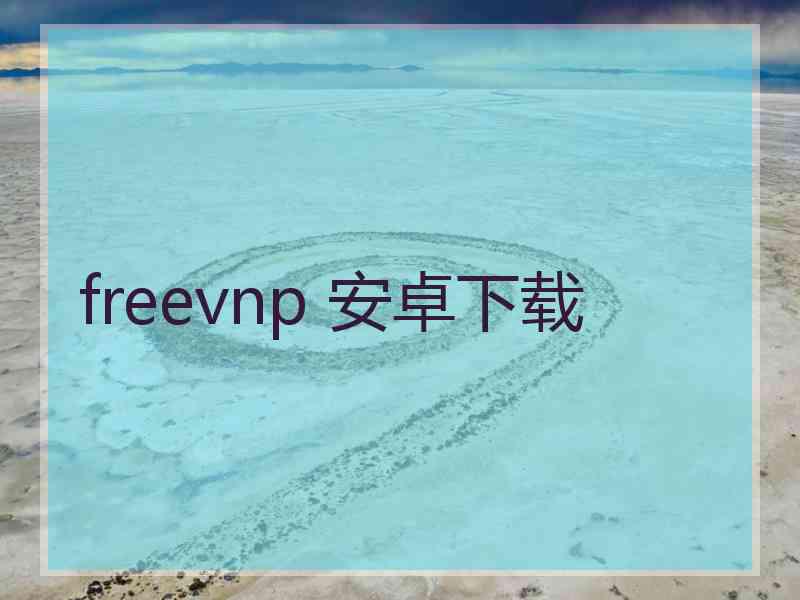 freevnp 安卓下载