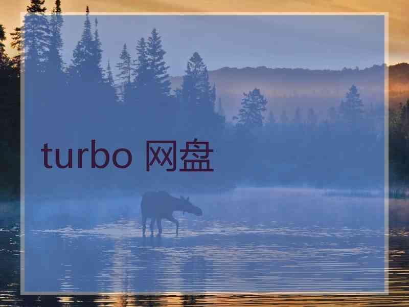 turbo 网盘