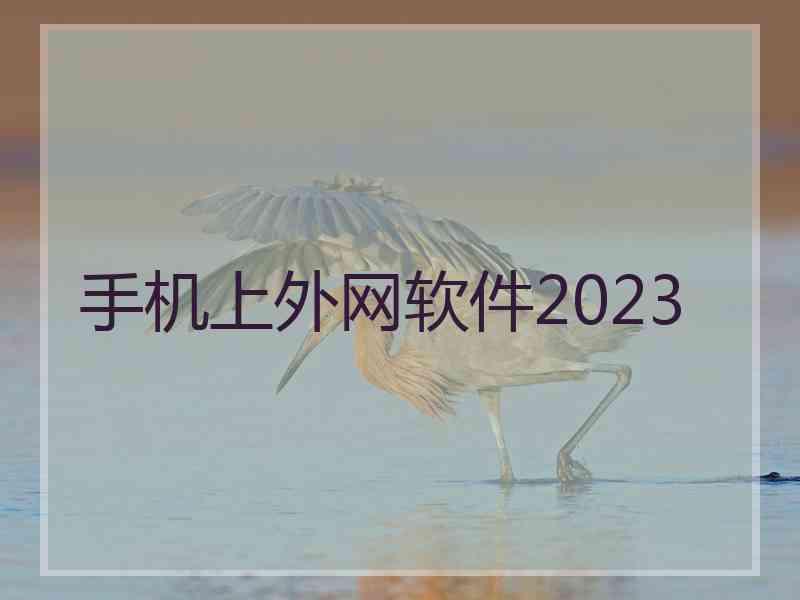 手机上外网软件2023