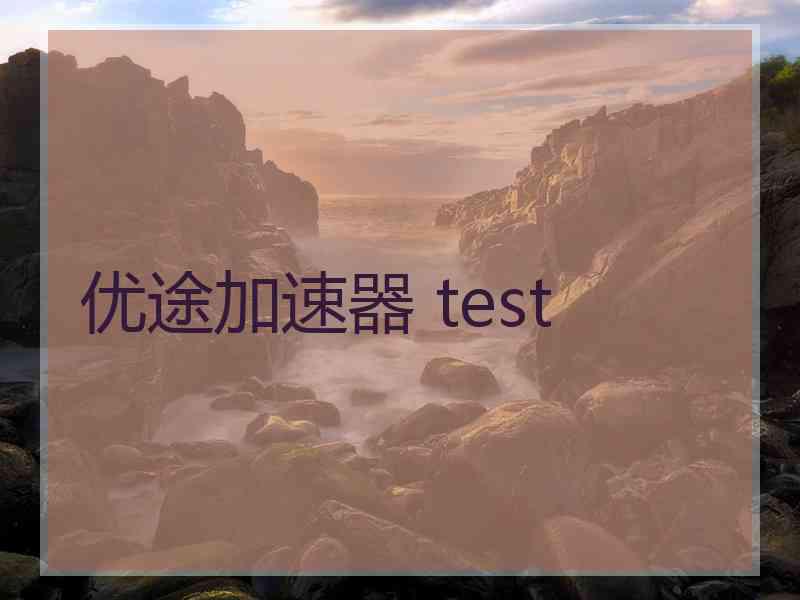 优途加速器 test