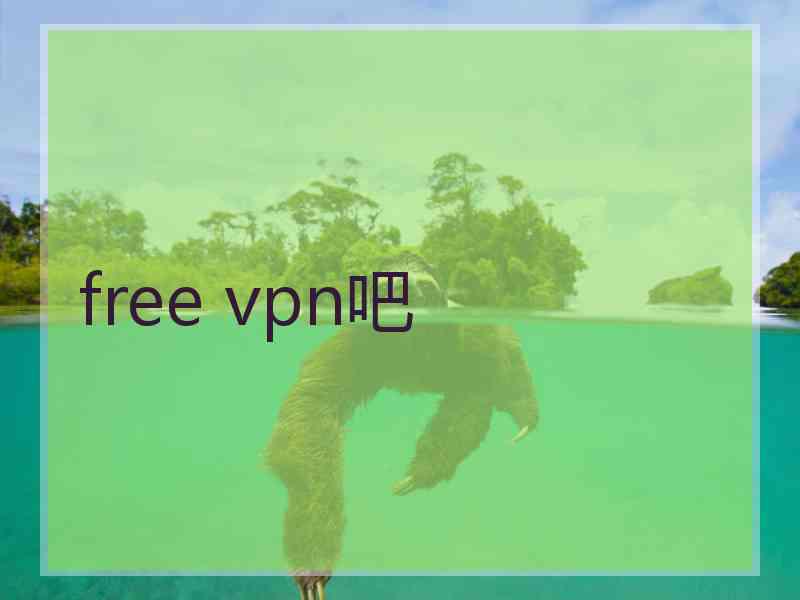 free vpn吧