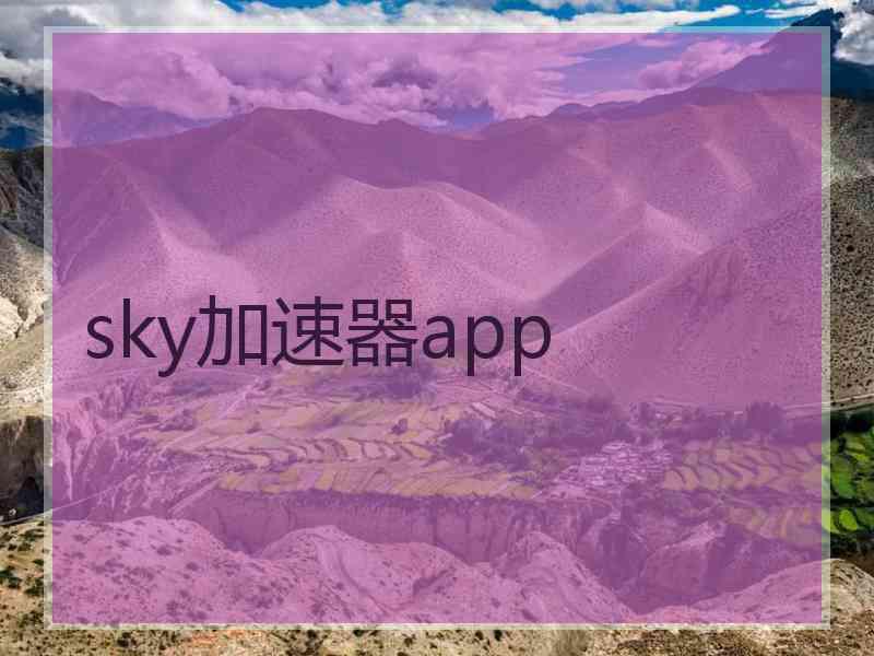 sky加速器app