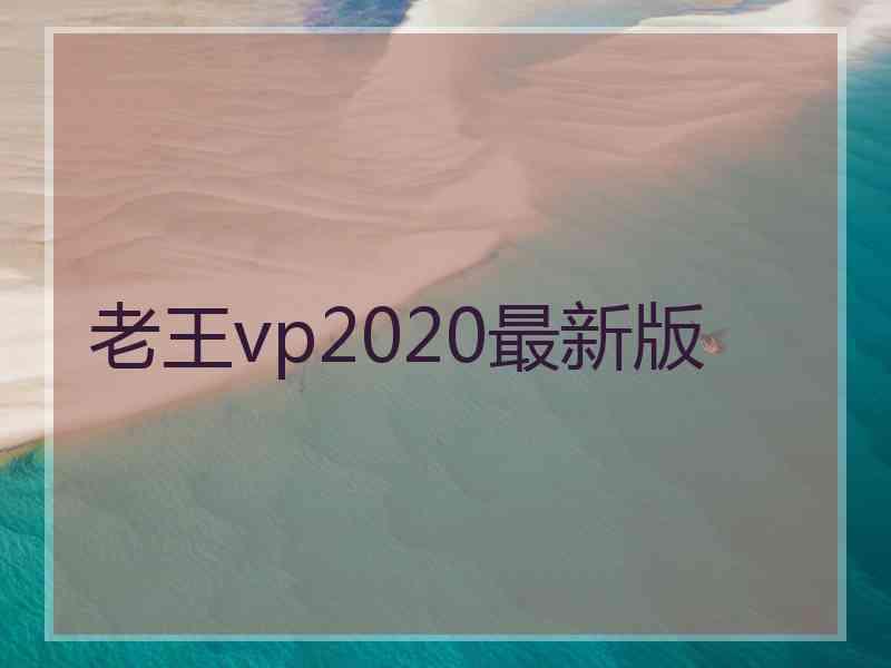 老王vp2020最新版