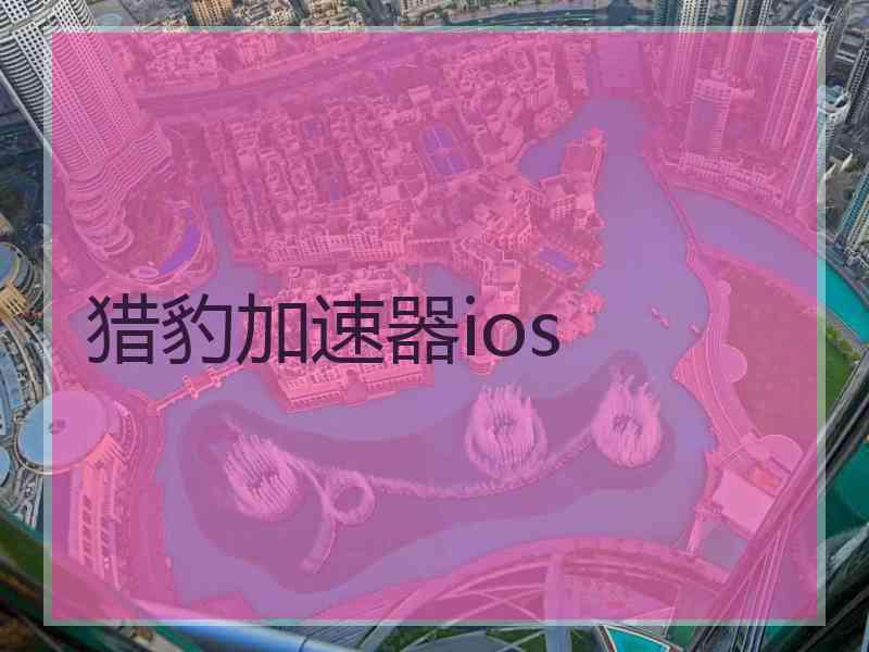 猎豹加速器ios